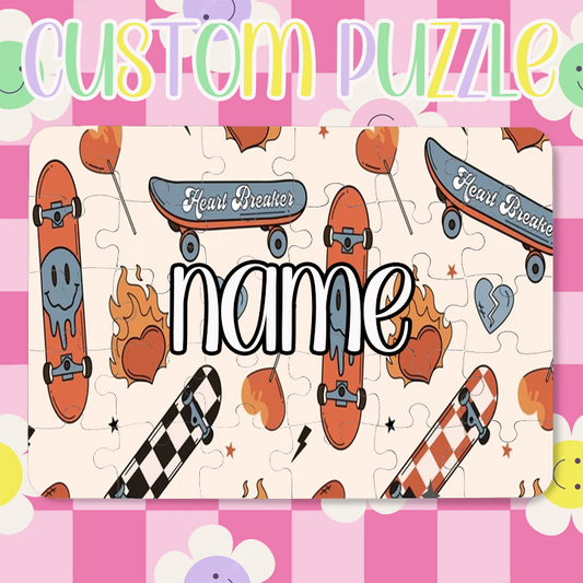 Custom Valentine Puzzle w/ Name V11