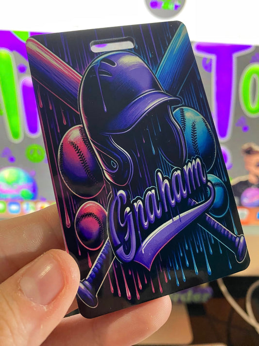 Custom Sports Drip Tag