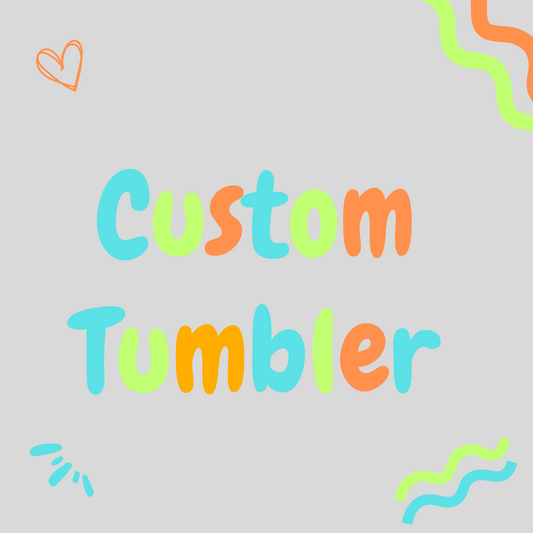 Custom Tumbler HOLOGRAPHIC