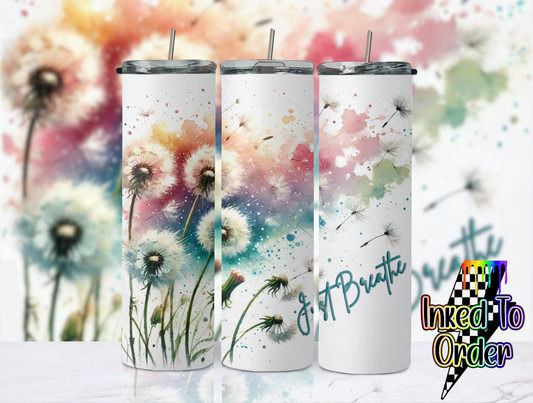 Just Breathe 20 oz Tumbler